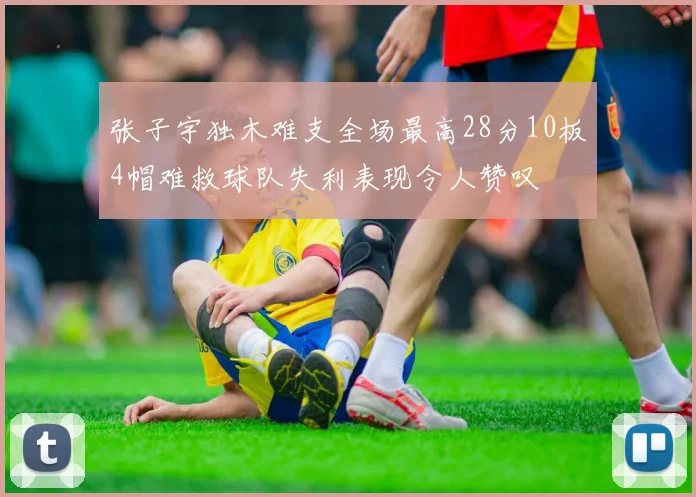 张子宇独木难支全场最高28分10板4帽难救球队失利表现令人赞叹